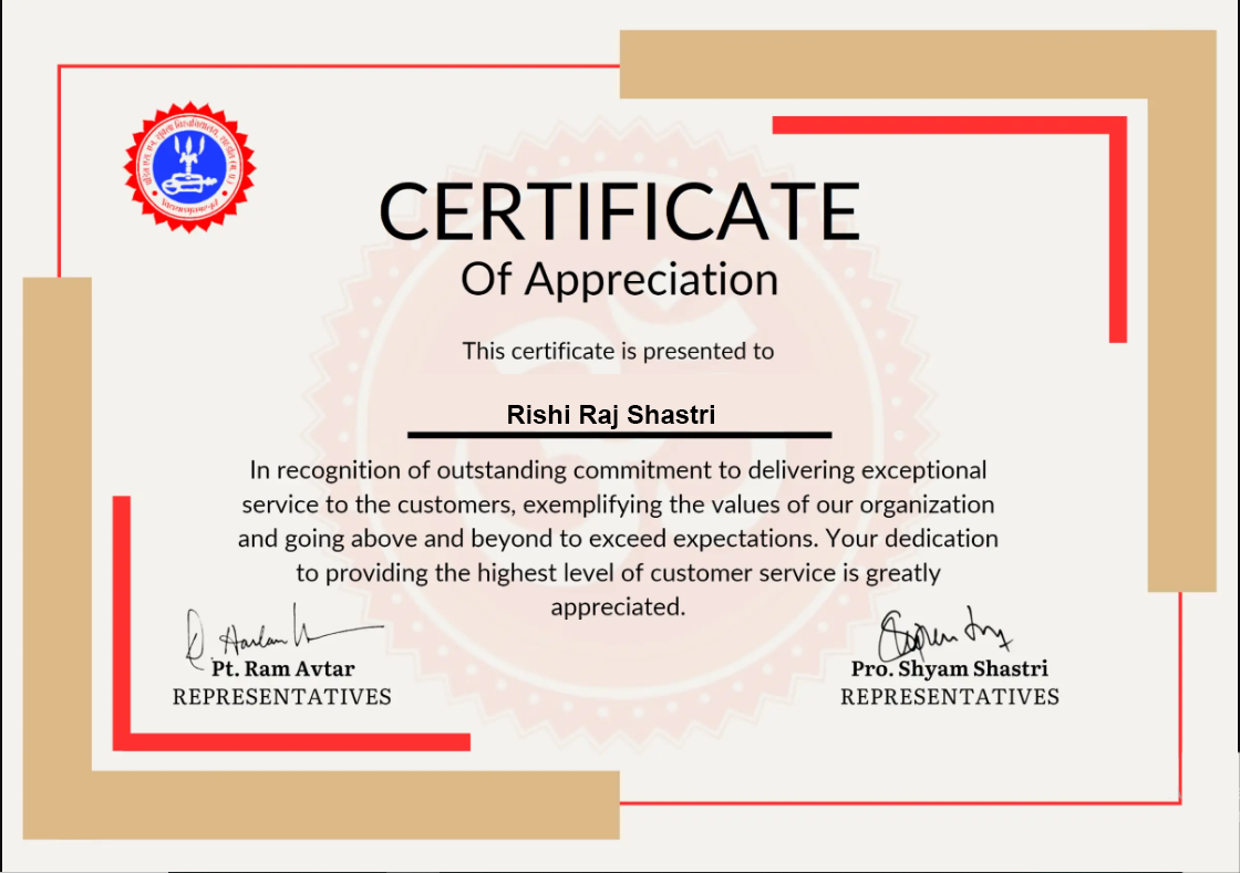 Astrologer Rishi Raj Shastri
